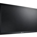 QX-43 4K surveillance display right angle photo