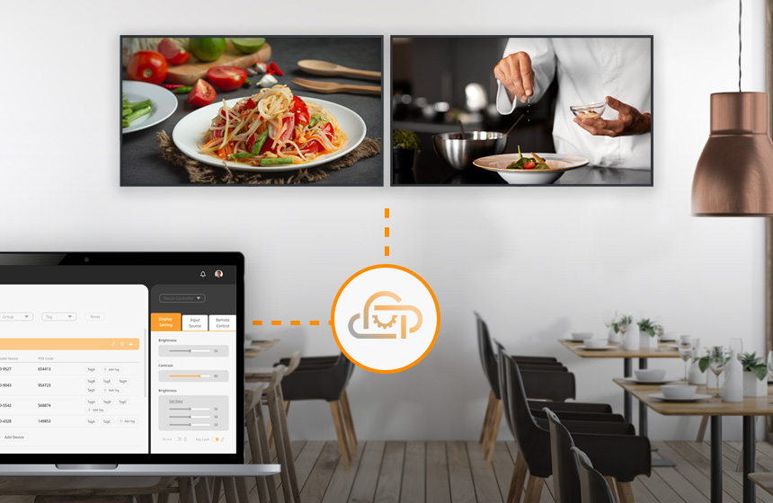 Neovo Manager 使用者介面與操作顯示器畫面_手機版