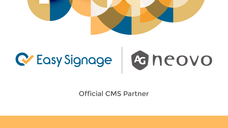 CMS-Partner_EasySignage x AG Neovo