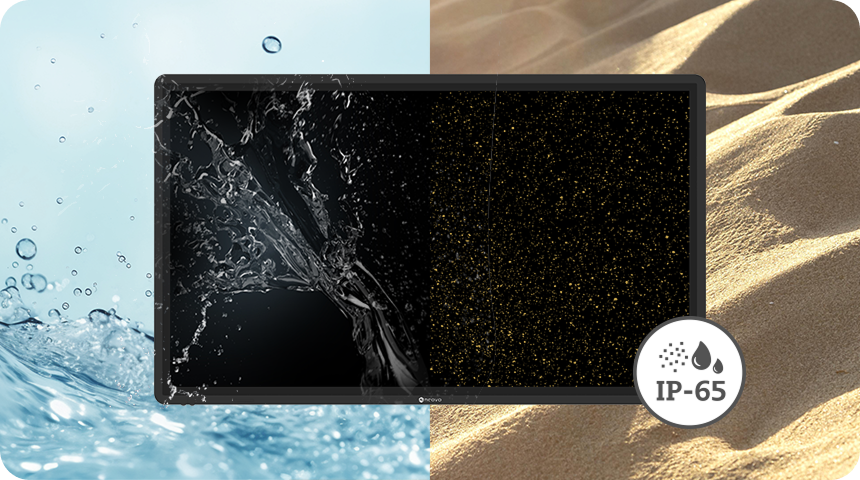 NeoV Optical Glass adds IP65 protection to the panel adding life cycle and durability