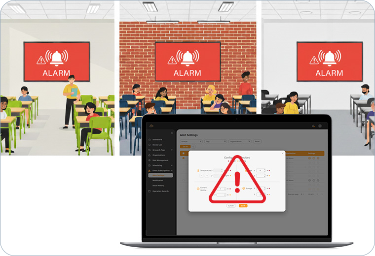 Neovo Manager_Issue Alerts