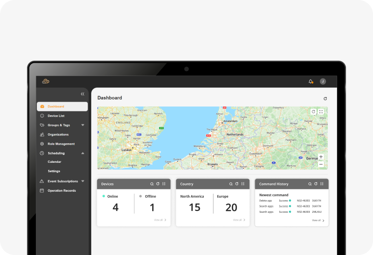 Neovo Manager_dashboard