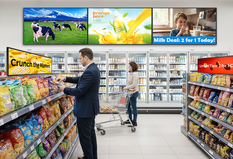 Retail & QSR Display Solutions_Retail Media Networks (RMN)