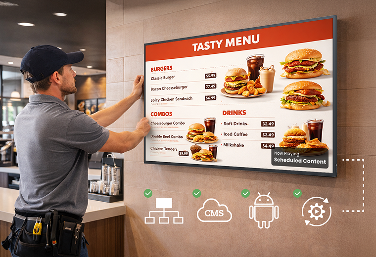 Retail & QSR_Display Solutions_ Simplified Architecture for Faster Deployment