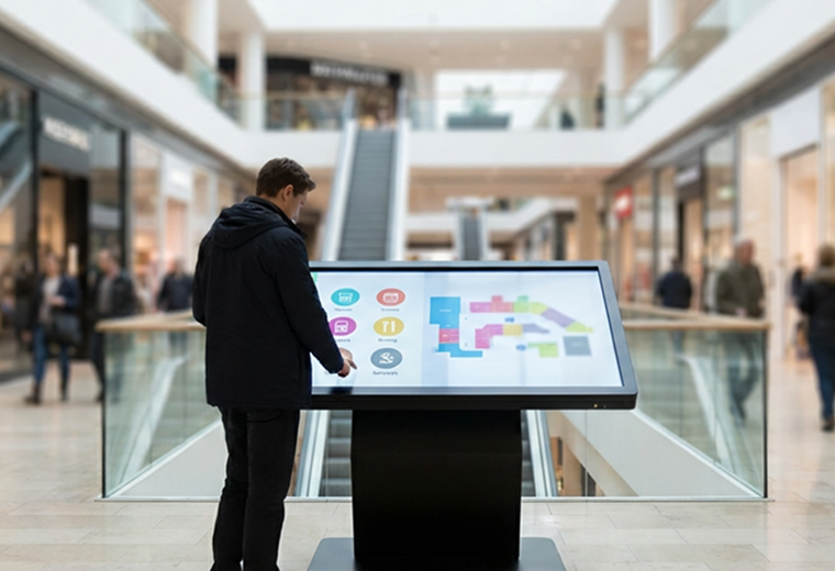 Retail & QSR Display Solutions_Wayfinding & Self-Service Touch Systems
